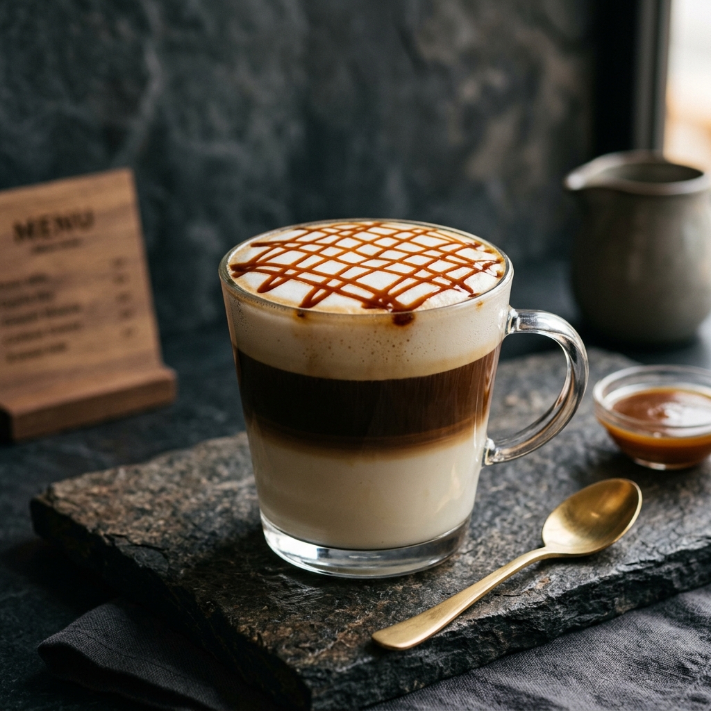 Macchiato serving